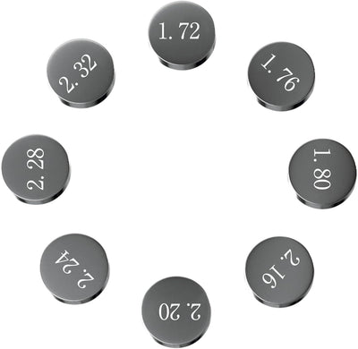 AHL Durchmesser: 9.48mm 4x52pcs Ventil Shim Ventile einstellen für TL1000R TL1000 R 1998-2003