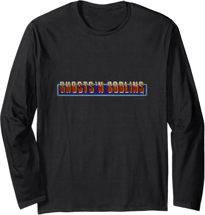 Ghosts 'n Goblins logo Langarmshirt