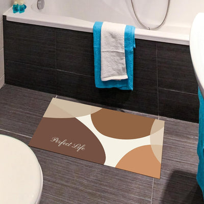 YeahBoom Super Absorbierende Bodenmatte,40 * 60cm Schmutzabweisend Bodenmatte Für Bad,rutschfest Küc