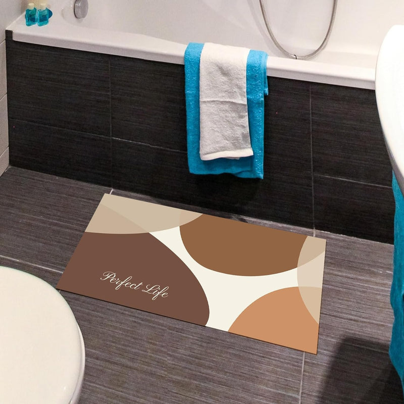 YeahBoom Super Absorbierende Bodenmatte,40 * 60cm Schmutzabweisend Bodenmatte Für Bad,rutschfest Küc