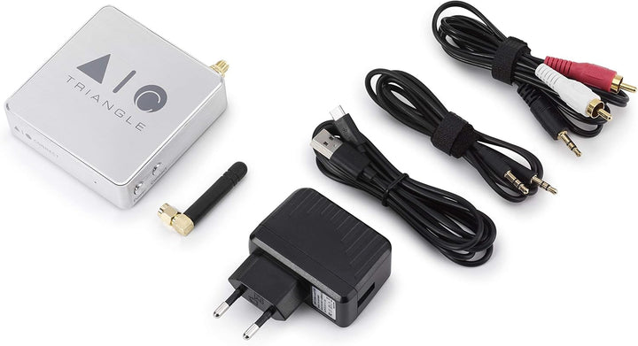 TRIANGLE - AIO C Netzwerkplayer - Wi-Fi & Multiroom Streamer - Optischer Eingang (TV) und 3,5 Klinke