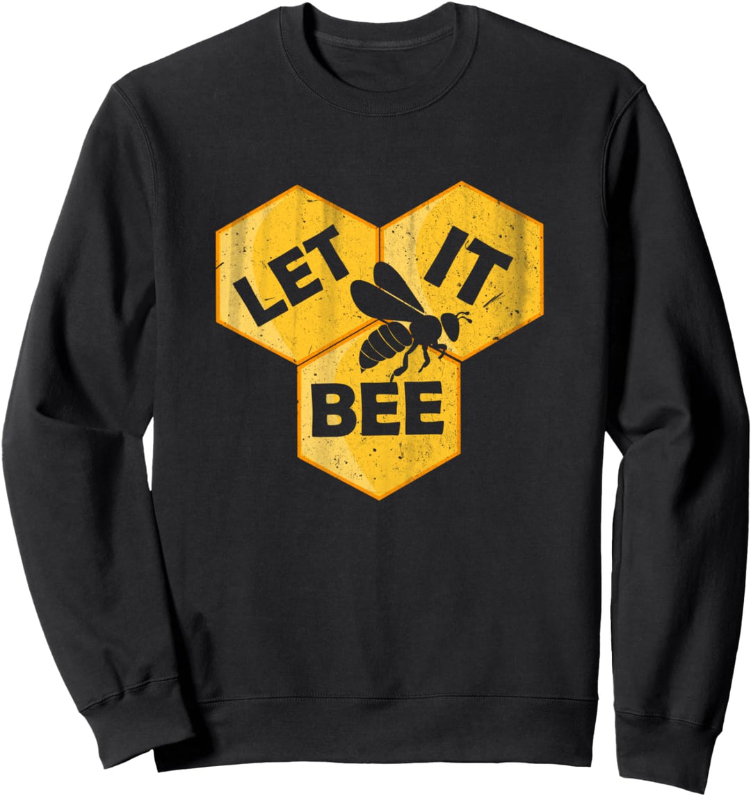 Let It Bee Honey Queen Distressed Sweatshirt