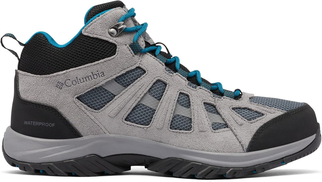 Columbia Redmond 3 Mid Waterproof wasserdichte Trekking Und Wanderstiefel für Herren 41 EU Graphite
