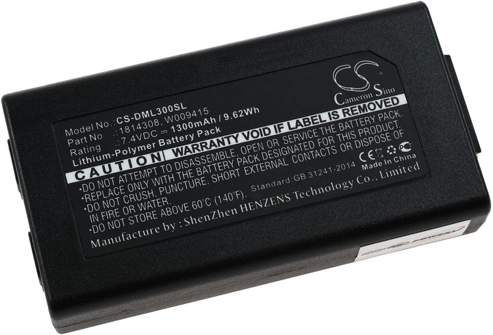 Akku für Etikettendrucker Dymo Typ W009415, 7,4V, Li-Polymer