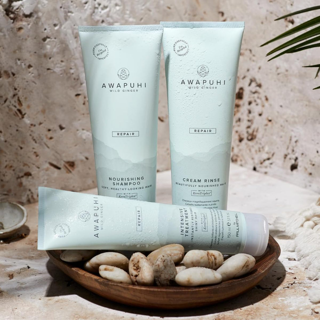 Paul Mitchell Awapuhi Wild Ginger Keratin Cream Rinse - Haar-Conditioner für trockenes, strapazierte