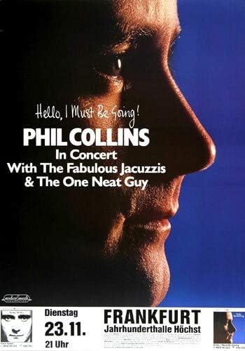 Phil Collins - Face Value, Frankfurt 1983 » Konzertplakat/Premium Poster | Live Konzert Veranstaltun