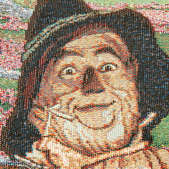 Warner Brothers Wizard of Oz, gewebter Wandteppich, Überwurf, 122 x 152 cm, Mehrfarbig