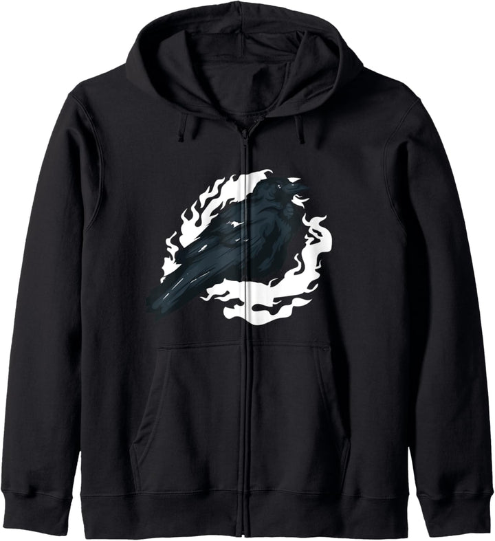 Tolles Rabe Geschenk Kapuzenjacke