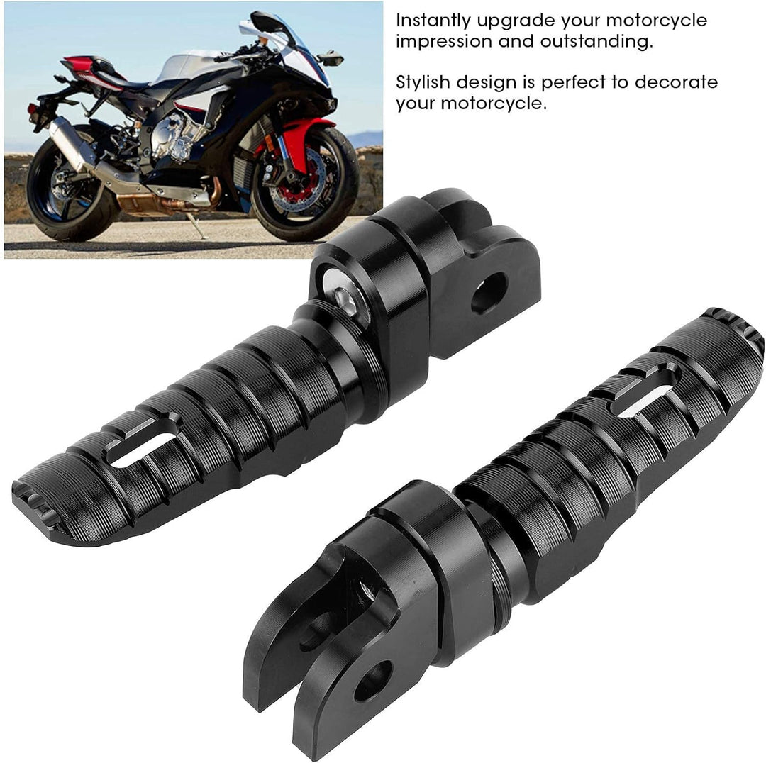 Fussstütze für Motorrad Fussrasten Satz Motorrad Fussstütze Pedal Fussrasten Motorrad Motorrad Fussr