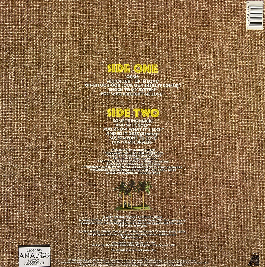 Oasis, Vinyl