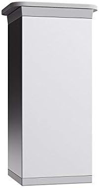 sossai® Design-Möbelfüsse MFV1 | höhenverstellbar | 8er Set | Vierkant-Profil: 40 x 40 mm | Farbe: A