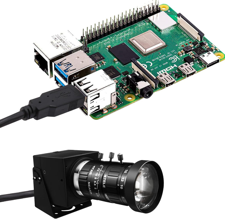 SVPRO 48 MP USB-Kamera mit 5–50 mm Zoomobjektiv, Ultra-High-Definition, 8000 x 6000 Pro, Industrieka