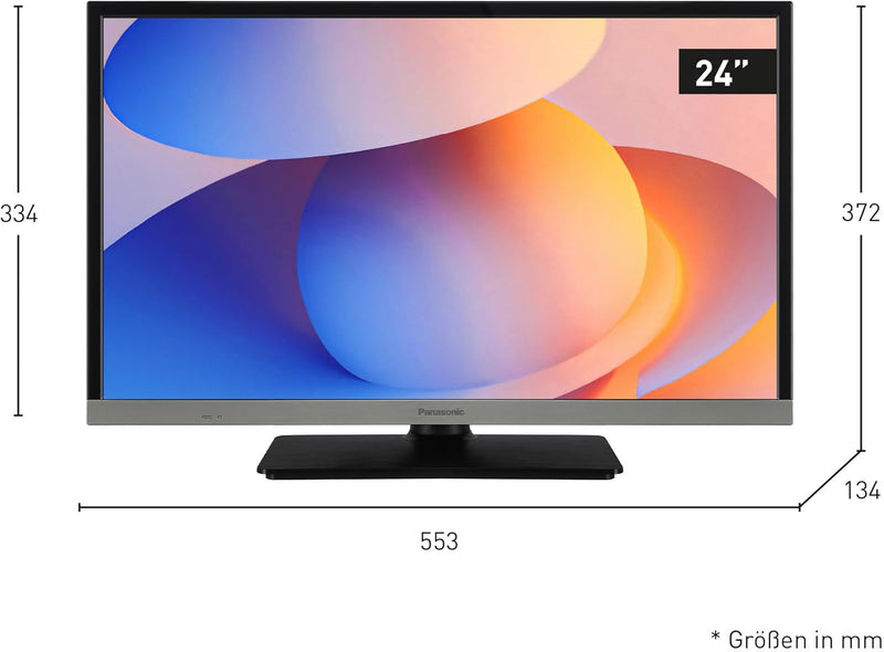 Panasonic TB-24S40AEZ, S40 Serie 24 Zoll HD LED Smart TV, 2024, TiVo, Google- und Alexa-Sprachsteuer