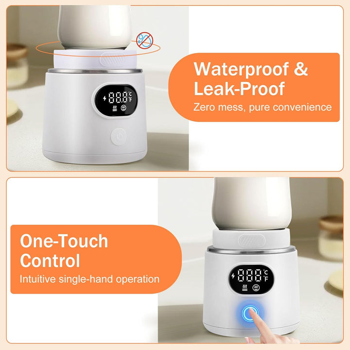 Bottle Warmer, Portable, Quick Bottle Warmer with USB Cable, Milk Warmer, Baby Portable, Bottle Warm
