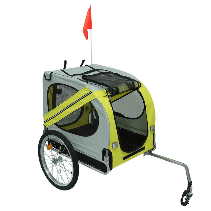 Fahrradanhänger für Hunde，Fahrradanhänger Lastenanhänger mit Reflexstreifen，Reise &amp; Transport für Hu