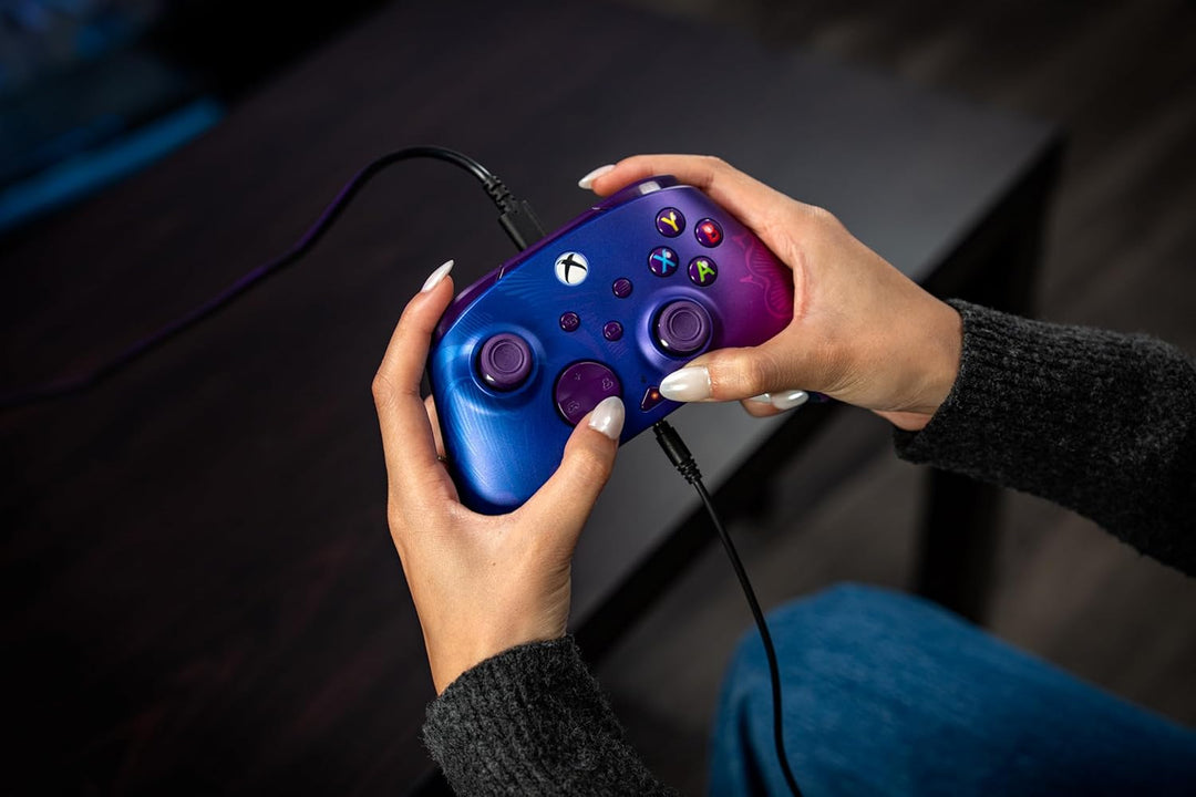 Turtle Beach Rematch Advanced Purple Fade Wired Gaming Controller - Lizenziert für Xbox Series X, S,