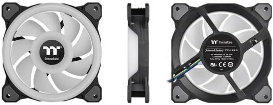 Thermaltake Riing Quad CL-F088-PL12SW-B, 120 mm, 16,8 Millionen RGB-Farben (Alexa, Razer Chroma), So