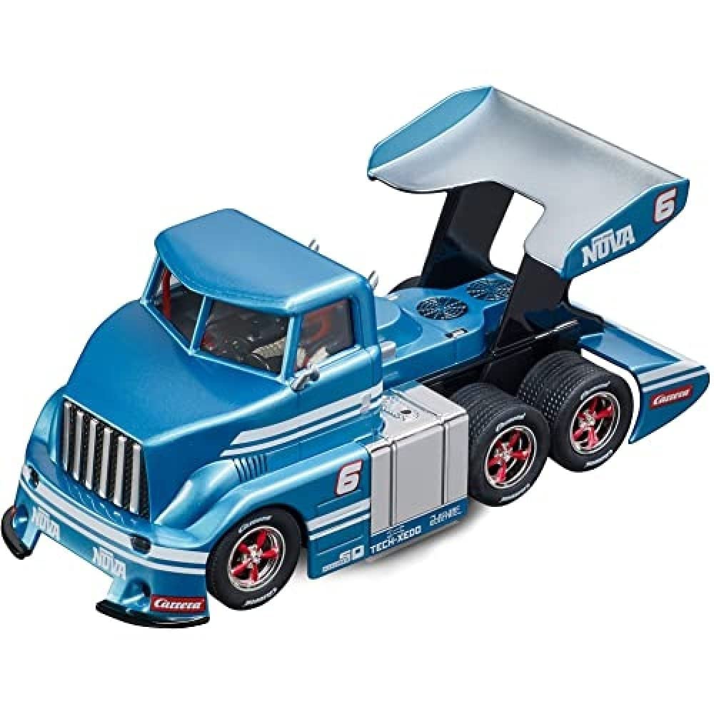 Carrera Digital 132 I Carrera Race Truck No.6 I Auto für Rennbahn | Rennbahnen und lizensierte Slotc