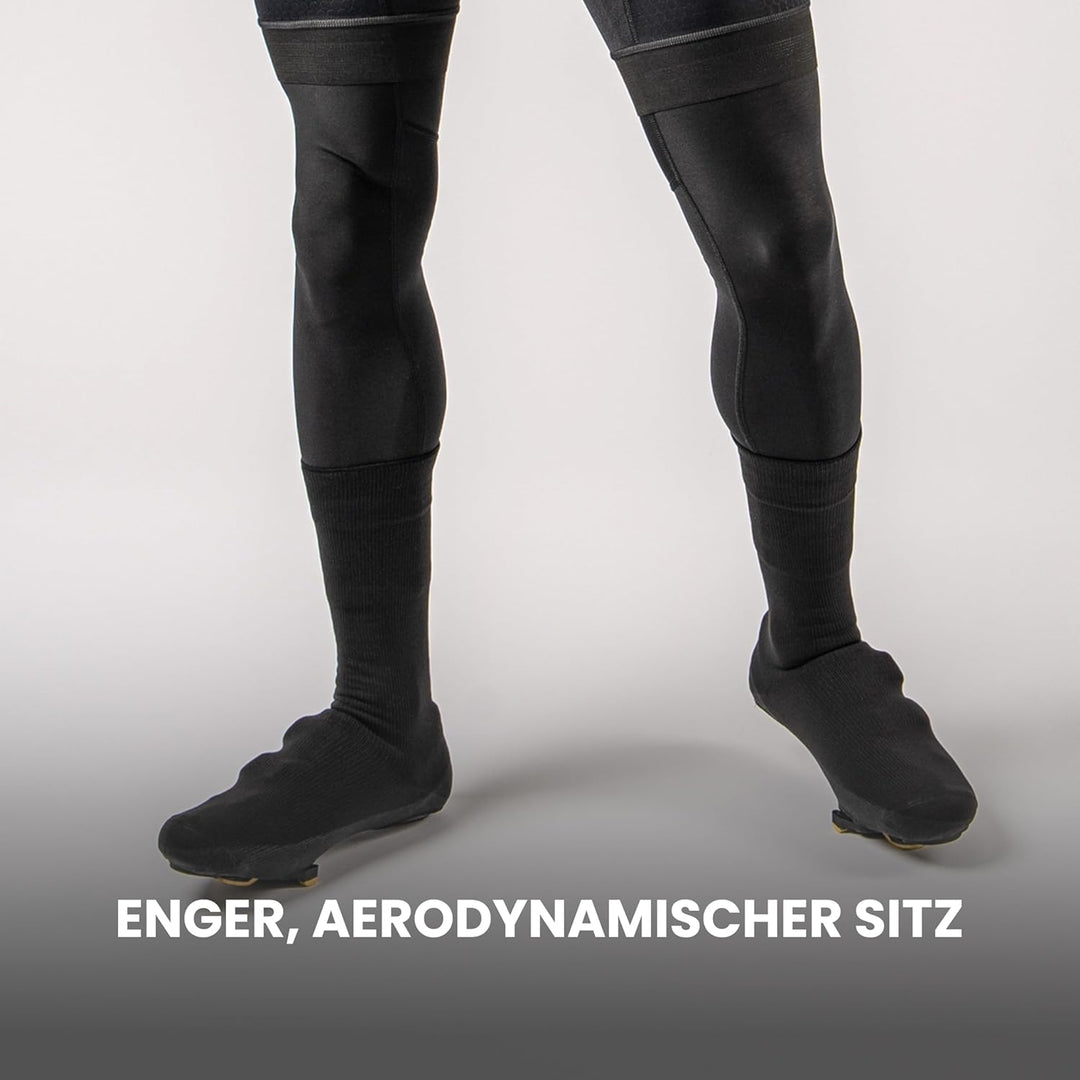 GripGrab Flandrien wasserdichte Gestrickte Rennrad Regenschutz Überschuhe Knitted Aero Radsport Über