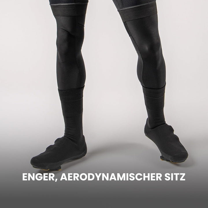 GripGrab Flandrien wasserdichte Gestrickte Rennrad Regenschutz Überschuhe Knitted Aero Radsport Über