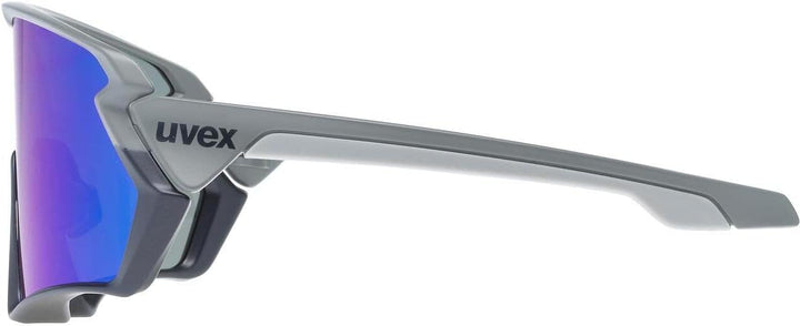 uvex Unisex Sportstyle 231 Sportbrille (1er Pack) Einheitsgrösse rhino deep space mat/blue, Einheits