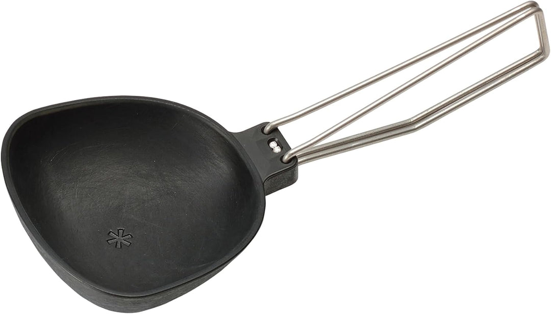 Snow Peak Faltbare Nylon-Kochkelle für Camping/Wandern, Schwarz