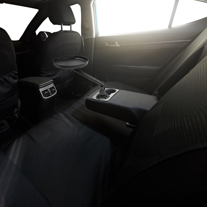 Macally MCUPTRAY, Halterung für Auto-Becherhalter, mit Tablett und Handy-Halterung für iOS und Andro