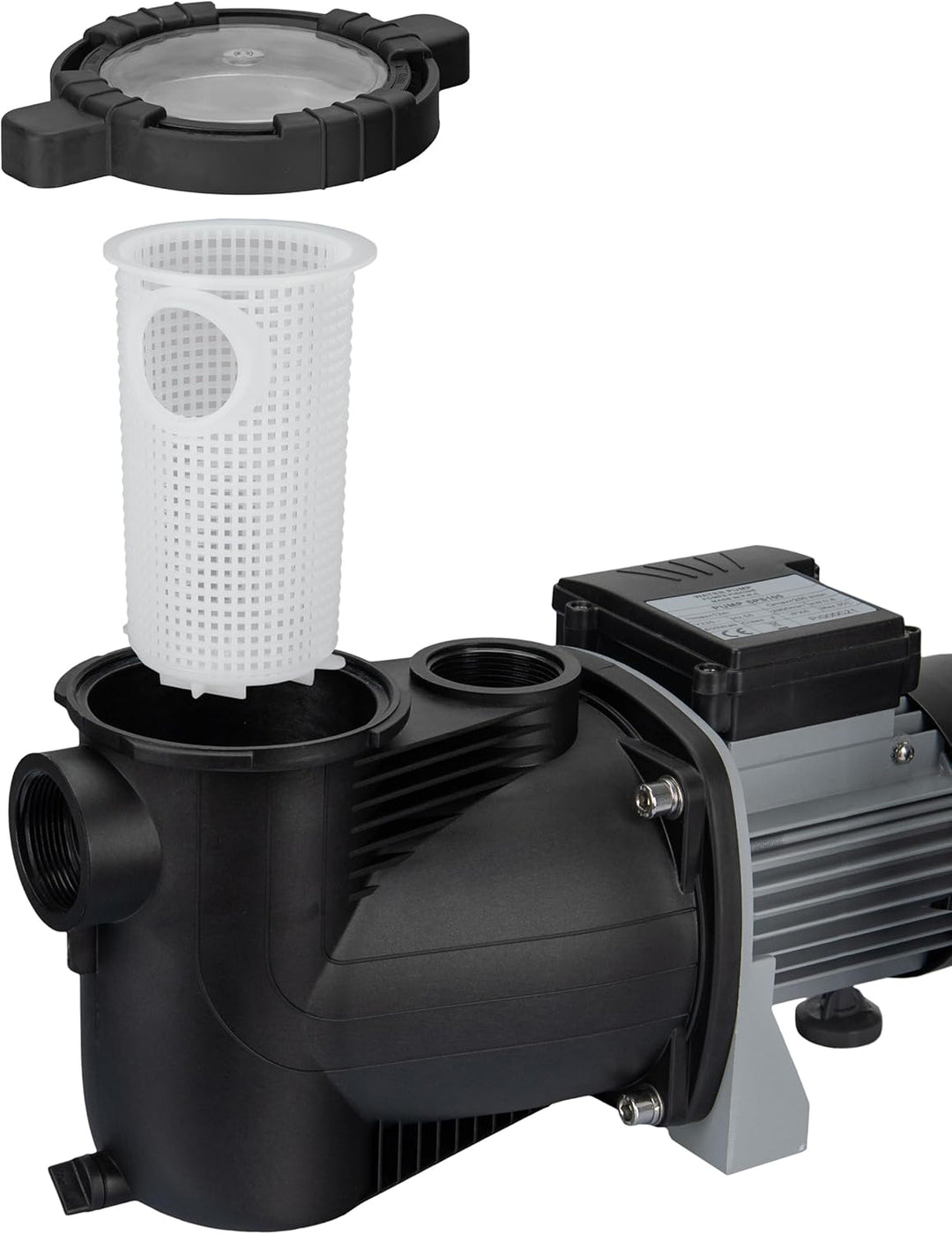 COIL Poolpumpe, Filterpumpe, Selbstansaugende, Umwälzpumpe, Förderhöhe max.8,5m, leiser Motor: von 6