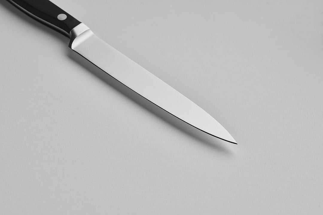 HEISO - Spickmesser - PREMIUM SERIE - rostfreie 13cm Klinge - Garniermesser Made in Solingen - Gemüs