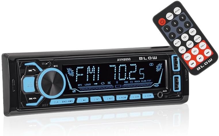 Blow Car Radio 78-281# 21.4 cm 7.6 cm