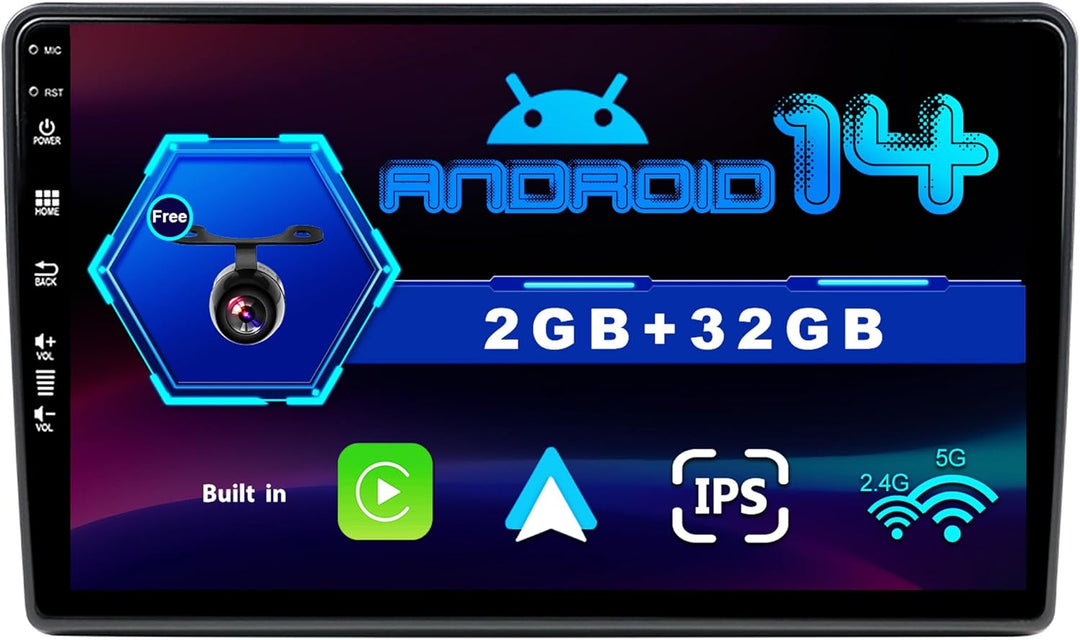 SXAUTO Android 12 IPS Autoradio Passt für FIAT Ducato/Citroen Jumper/Peugeot Boxer - Eingebaut Carpl