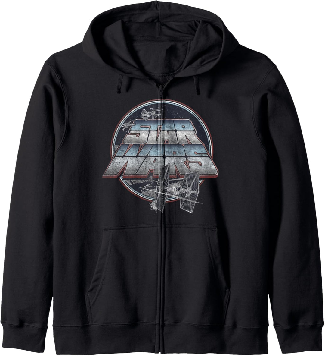 Star Wars Tie Fighter Circle Poster Kapuzenjacke