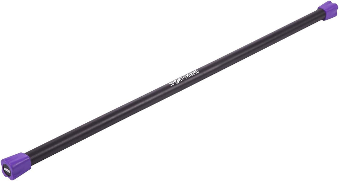 Sport-Thieme Gewichtsstange für Aerobic, Fitness, Therapie | 1-8 kg Weighted Bars, Hantelstange mit