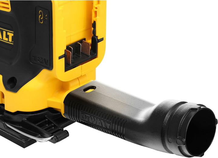 DEWALT DCW200N-XJ 18V XR Brushless 1/4 Blatt Handschleifer (blanke Einheit) Top, Top