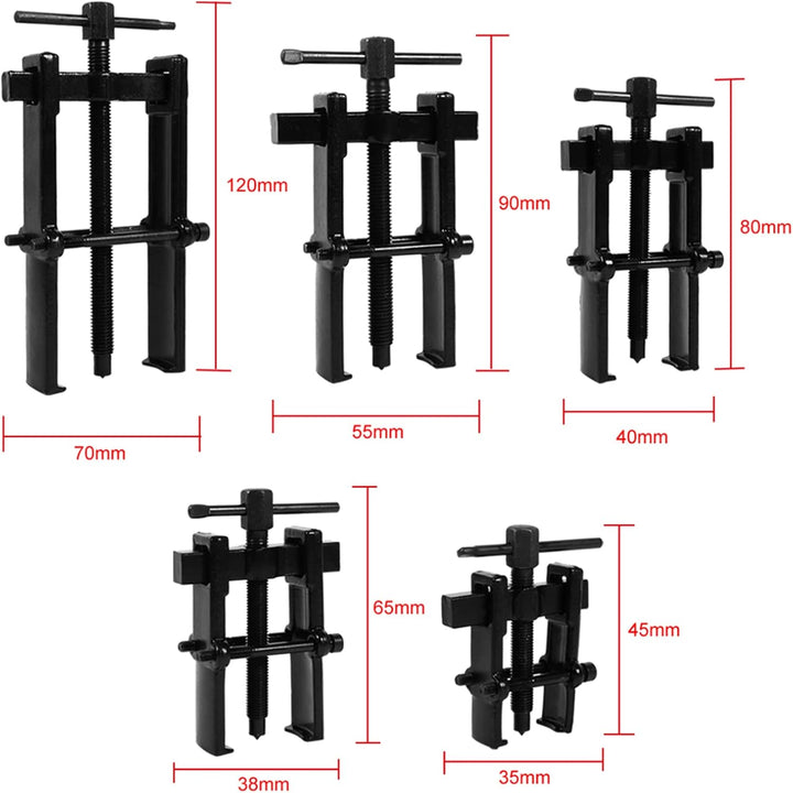 Universal Abzieher Werkzeug 2 Armig, Lagerabzieher Klauenabzieher Parallel Zahnrad Abziehersatz Hand