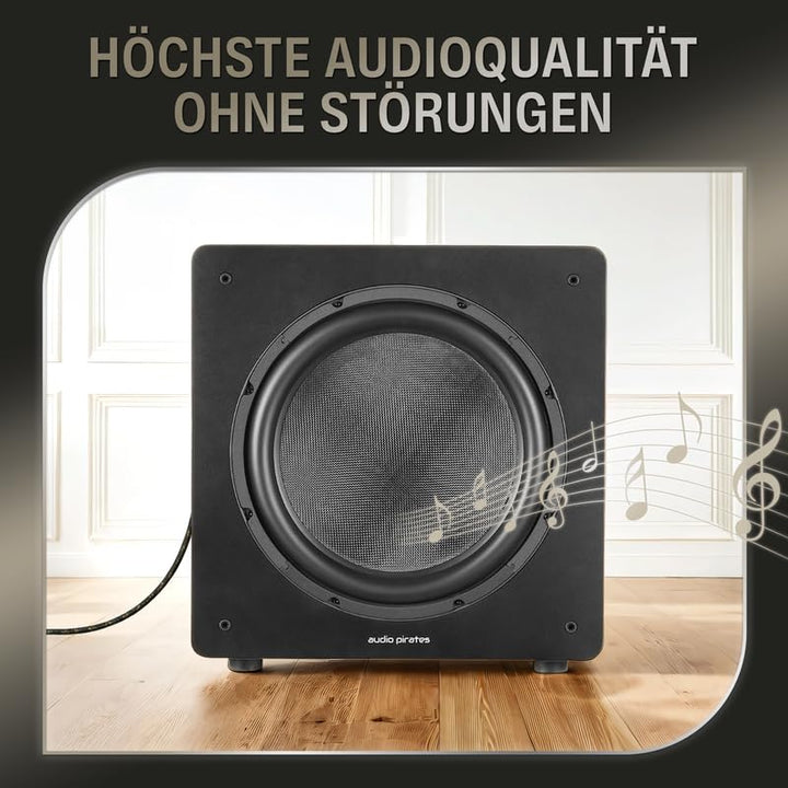 audio pirates by cammica Splitter Kabel 3,5 mm Klinke Stecker auf 2x RCA Clinch Stecker, RCA-Kabel,