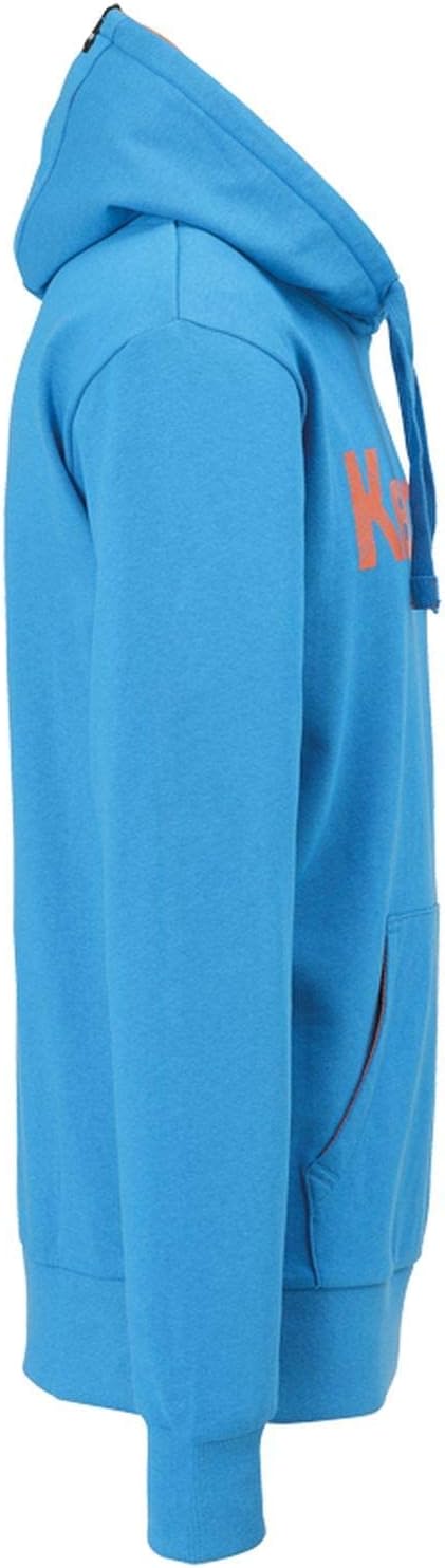 Kempa Herren Graphic Hoodie Sweatshirt, deep rot, XXXL