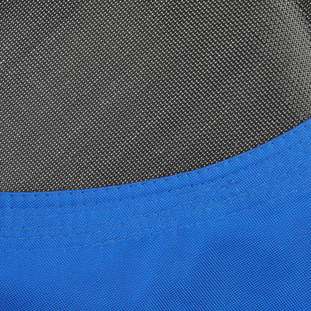 Relaxdays Unisex – Erwachsene, blau Nestschaukel, rund, für Kinder & Erwachsene, verstellbar, Ø 90 c