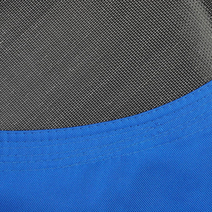 Relaxdays Unisex – Erwachsene, blau Nestschaukel, rund, für Kinder & Erwachsene, verstellbar, Ø 90 c