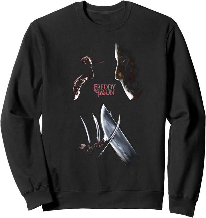 Freddy vs Jason Face Off Sweatshirt