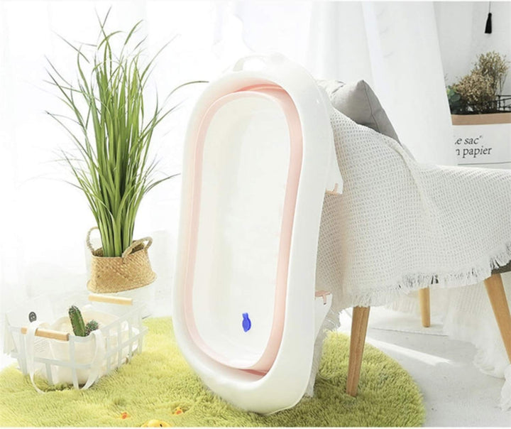RHP Badewanne für Babys Ergonomische Babywanne Anti-Rutsch Kunststoff rutschfest klappbar - 3 Farben
