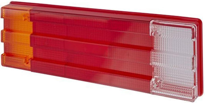 HELLA - Heckleuchte - Glühlampe - 24V - Anbau/geschraubt - Lichtscheibenfarbe: mehrfarbig - Stecker: