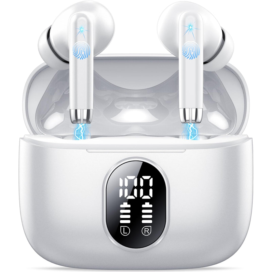 QXQ S26 Kopfhörer Kabellos Bluetooth 5.4 In Ear Noise Cancelling Headphones | Sport Kabellose Kopfhö