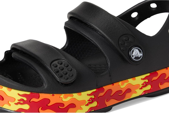 Baya Lined Fuzz-Strap Clog 22 EU Schwarz, 22 EU Schwarz
