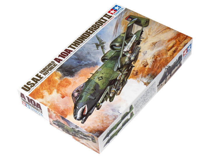 TAMIYA 300061028 - 1:48 Fairchild Republic A-10A Thunder II Mittel, grün