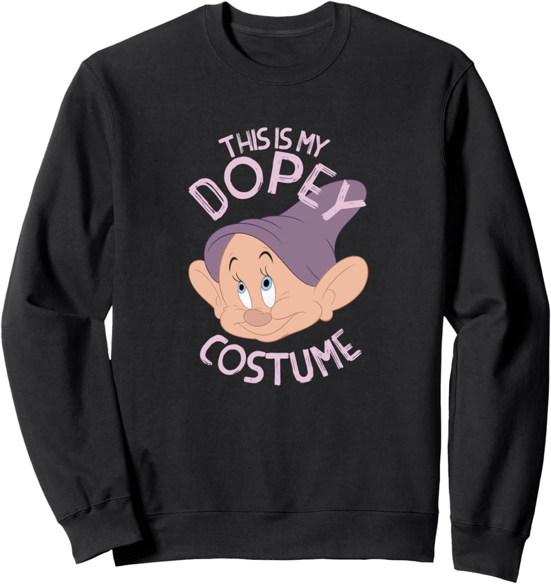 Disney Snow White This Is My Dopey Costume Halloween Sweatshirt