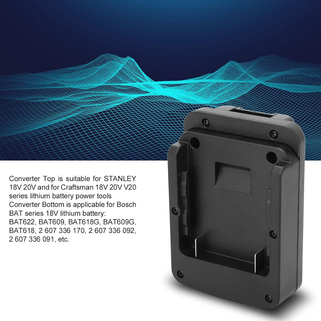 18-V-Lithium-Batteriekonverter für STANLEY 18-V-20-V-V20-Serie-Batterieadapter-Batteriekonverter-Ele