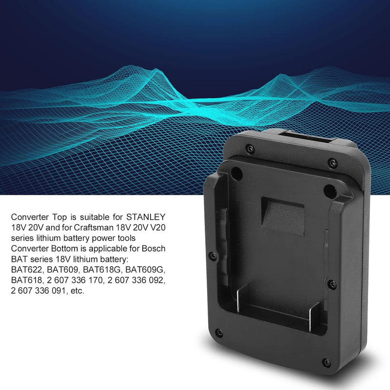 18-V-Lithium-Batteriekonverter für STANLEY 18-V-20-V-V20-Serie-Batterieadapter-Batteriekonverter-Ele