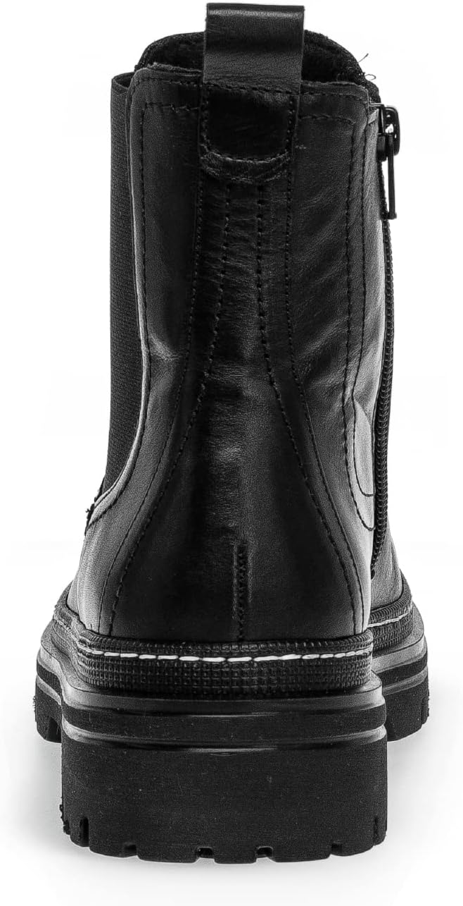 Gabor Damen Chelsea Boots | Frauen Stiefeletten | Wechselfussbett | Best Fitting 37 EU Schwarz 01, 3