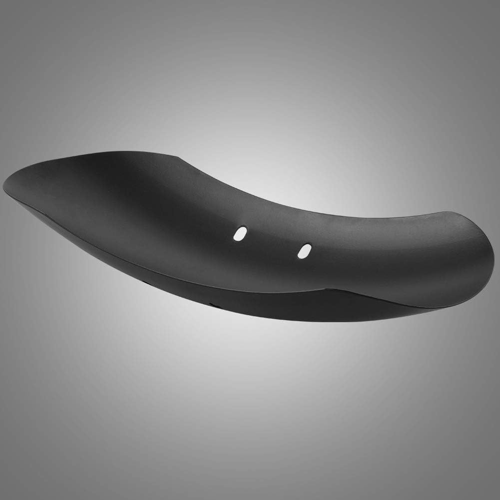 KATUR Motorrad Matte Metall Short Front Kotflügel Kotflügel 13 5/8 "Hochwertiges Metalleisen Für Har